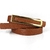 CINTO DUPLA DOURADO OFF/CARAMELO