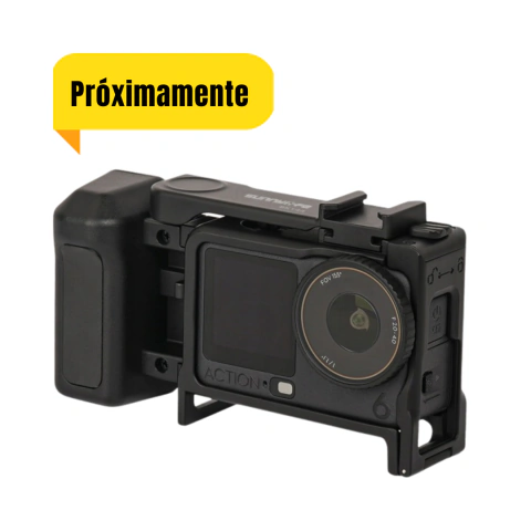 Marco protector desmontable 2 en 1 con empuñadura Sunnylife para Cámara DJI Osmo Action 6