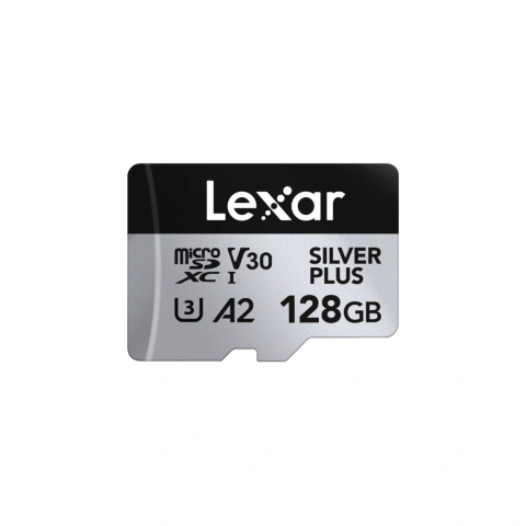 Tarjeta de memoria Lexar Silver Plus de 128GB