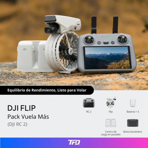 Drone DJI Flip Fly More Combo RC2