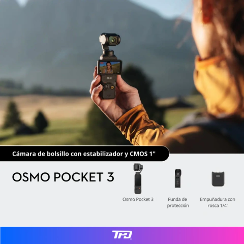 Cámara DJI Osmo Pocket 3 Standard Combo