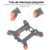 Sunnylife Landing Gear for Mavic 3 Pro - TODOPARATUDRONE 