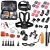 Quanta assorted accessories kit for action cameras