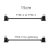 Cables de datos Sunnylife de 15cm ideal para tipo C a C y tipo C a Lightning - comprar online
