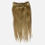 Aplique Tic Tac Cabelo Humano Liso Loiro Mesclado 50cm - comprar online