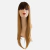 Imagem do Peruca Wig Implantada Fibra Orgânica Julia 60cm Cor R8/24