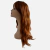 Peruca Wig Implantada Fibra Orgânica Tian 55cm Cor 30 - comprar online