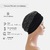Turbante Plissado Preto com Pedraria na internet