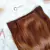 Aplique Tic Tac Cabelo Humano Liso Ruivo 25cm - Central dos Cabelos e Perucas