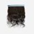 Mega Hair Fita Adesiva Cabelo Humano Ondulado Castanho 50cm