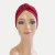Turbante Plissado Cris Vermelho - Cabelos, Perucas e Apliques - Materiais para Alongamento