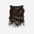 Aplique Tic Tac Cabelo Humano Ondulado Castanho Escuro 45cm - Cabelos, Perucas e Apliques - Materiais para Alongamento
