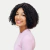Front Lace Cabelo Humano Cacheado Yasmim Preto - comprar online