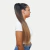 Aplique Rabo Ponytail Fibra Orgânica Liso Moreno Iluminado 80cm - Cabelos, Perucas e Apliques - Materiais para Alongamento