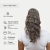 Aplique Rabo Cabelo Humano Brasileiro Grisalho Médio 40cm na internet