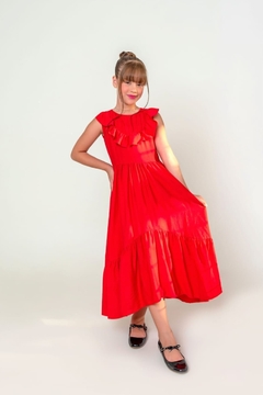Vestido Dulce Vermelho - comprar online