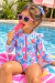 Maiô Com Zíper + Chapéu Infantil UV50+ - comprar online