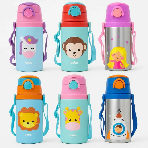 Garrafinha de Alumínio Animal Fun