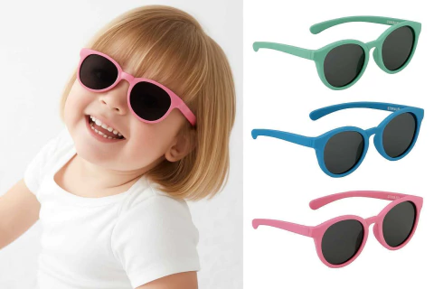 Óculos De Sol Armação Flexível Redondo Buba - 3 a 5 anos - comprar online