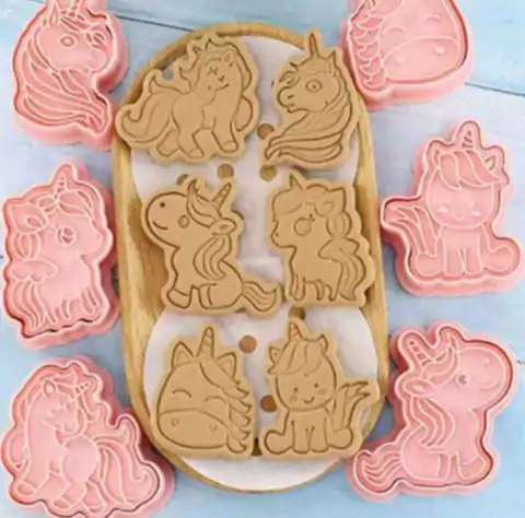 Cortadores Unicórnio 6 un