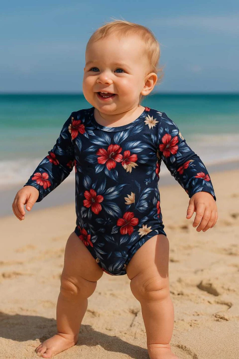 Body UpBaby Flores com UV 50+ - comprar online