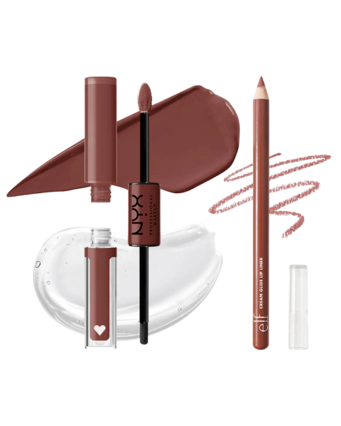 Lip combo Elf + Nyx 1