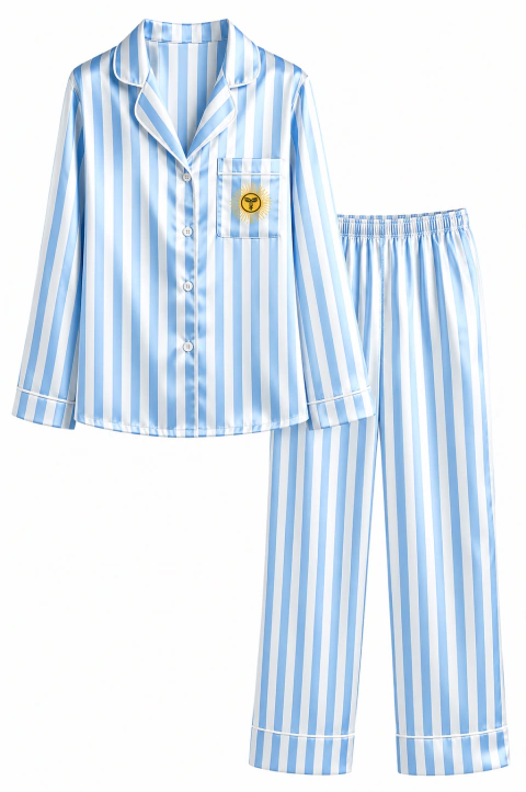 Pijama Campeones – Satén Premium ⭐⭐⭐