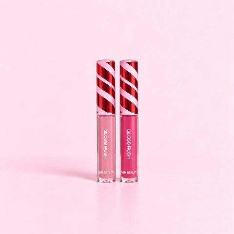 H&M Beauty Gloss Rush – Light Pink / Hot Pink