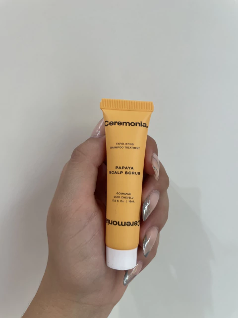 Ceremonia- Hair Papaya Scalp Scrub 15ml - comprar online
