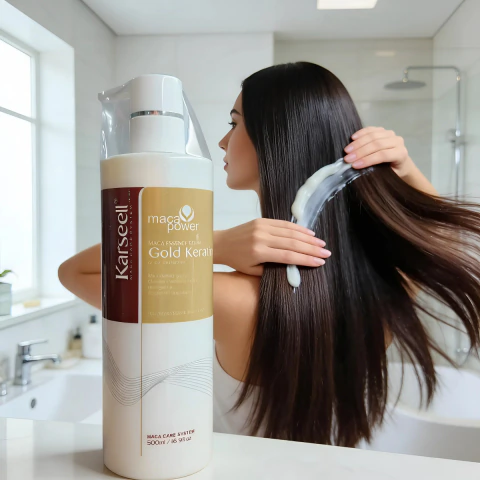 Karseell Maca Power Gold Keratin | Tratamiento de Queratina 500 ml
