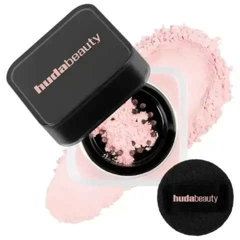 HUDA BEAUTY Mini Easy Bake Blurring Loose Setting Powder Cherry Blossom Cake