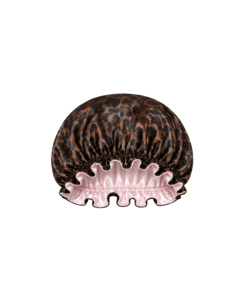 Gorrito de Satén Animal Print
