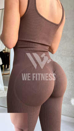 Catsuit seamless Dubai chocolate - comprar online