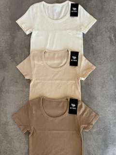Crop Emilia beige - WE FITNESS
