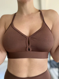 Top Deportivo Eternity chocolate
