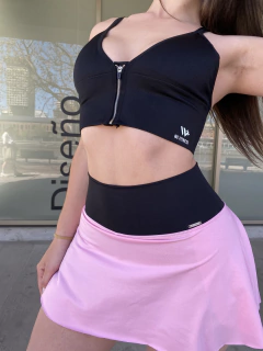 Short pollera Tennis rosa - comprar online