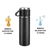 Kit Garrafa Térmica Inox de 500ml c/ 3 Xicaras Camping ou Viagem - loja online