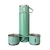 Kit Garrafa Térmica Inox de 500ml c/ 3 Xicaras Camping ou Viagem - comprar online