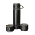 Kit Garrafa Térmica Inox de 500ml c/ 3 Xicaras Camping ou Viagem - comprar online