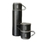 Kit Garrafa Térmica Inox de 500ml c/ 3 Xicaras Camping ou Viagem - comprar online