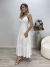 Vestido Alças Amarrações Liso Luiza