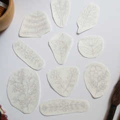 Stick and Stitch self-adhesive, water-soluble embroidery designs. Set 3 on internet