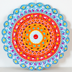 Mandala de 20 CM - Turquesa