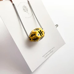 Collares de cuentas de madera pintados a mano - comprar online