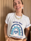 Camiseta energy flows- branca - comprar online