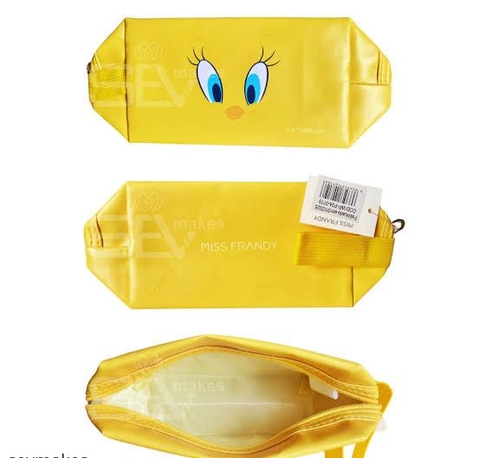 Necessaire Quadrada Linha Tweety - Piu Piu