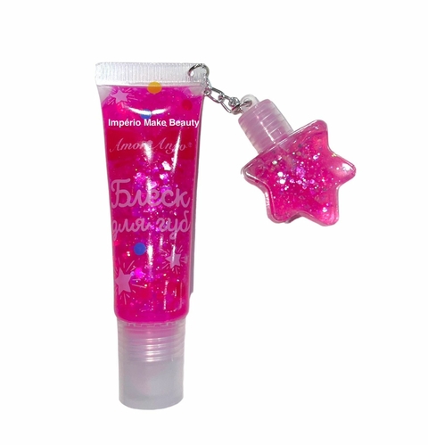 Gloss Labial com Pingente Amor Anjo
