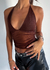 Top Belinda- tp170 Chocolate - comprar online