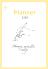 Planner 2025 - Amarelo Escrita