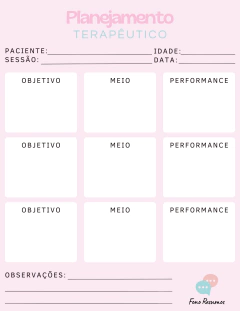 PLANEJAMENTO TERAPÊUTICO